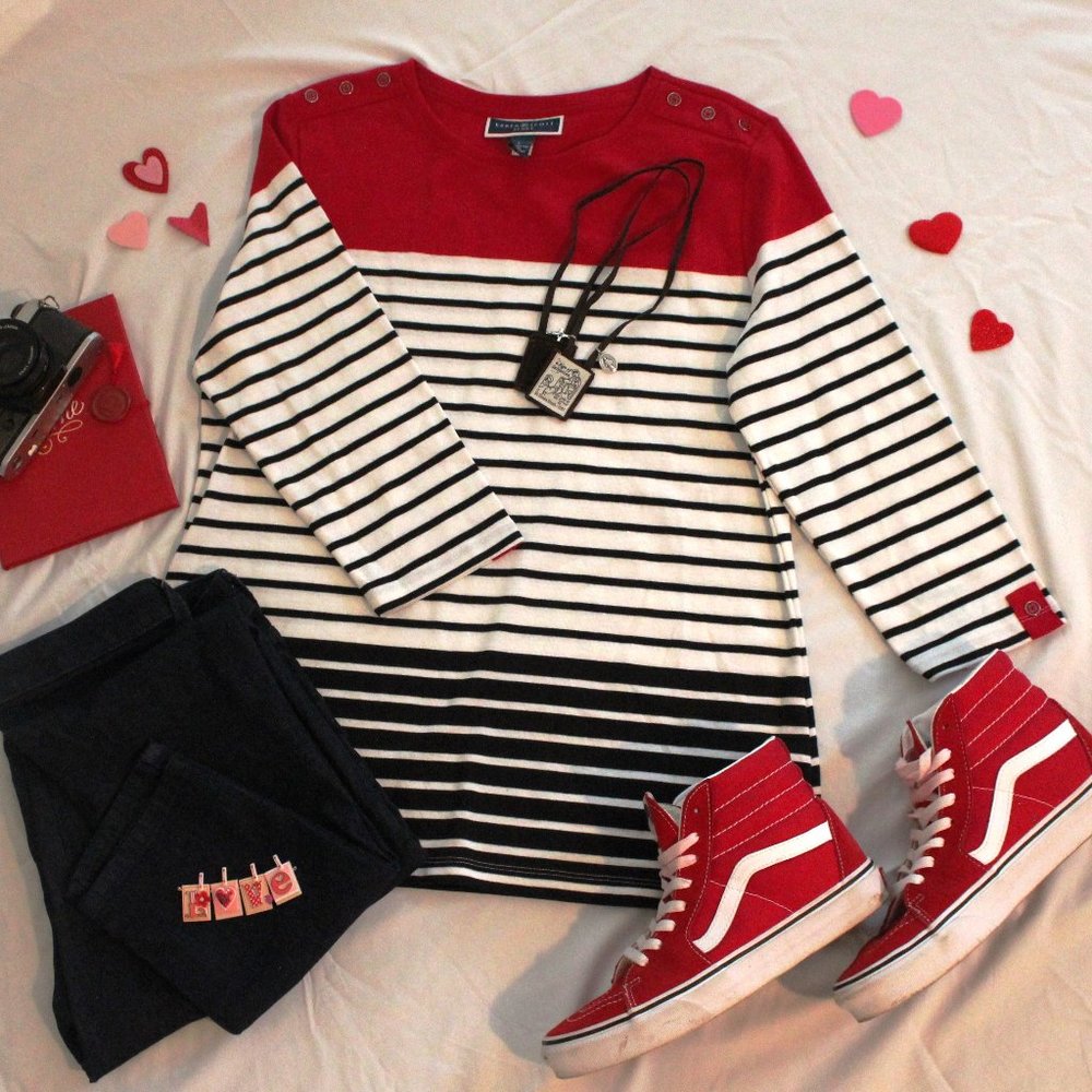 6 inch sleeve blouse